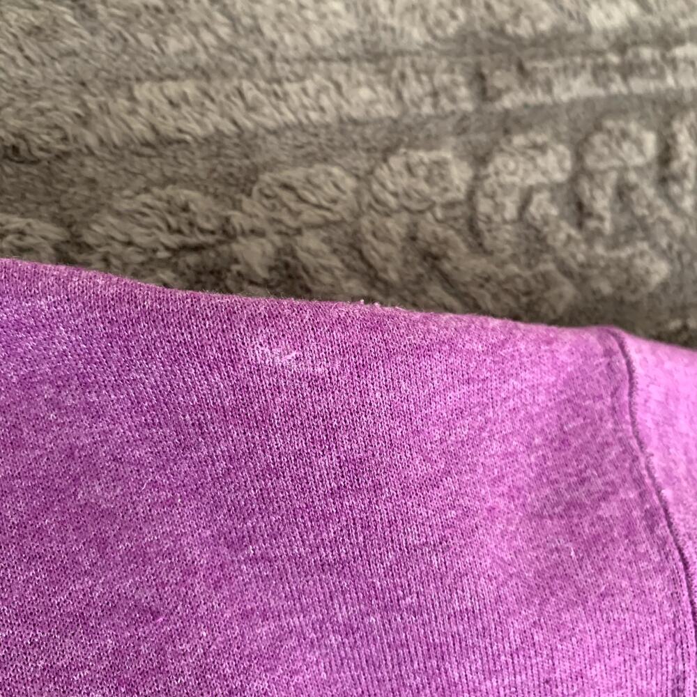 Hanes Womens Purple Sweatshirt Size L NWOT - Picture 7 of 8